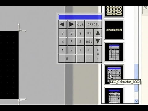 Customizing Popup Keypads in GP-Pro-EX