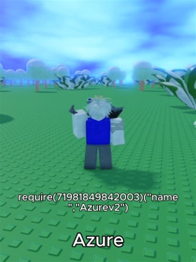 AZURE Roblox Require Script Showcase #roblox #azure #azureroblox #robloxscripts #requirescript #require #script