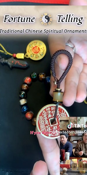 Mountain Ghost Coin & Taoist Amulet Coin Authentic Chinese Feng Shui Decor Ornaments for Daily Wear Vehicle Safety & Home Blessing