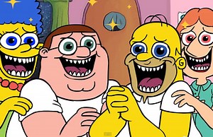 Fan-Made Simpsons/Family Guy Crossover
