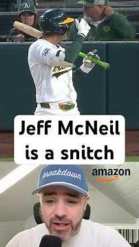 Jeff McNeil snitched on the catcher’s ABS challenge, a breakdown #athletics #baseball #mlb #jomboy