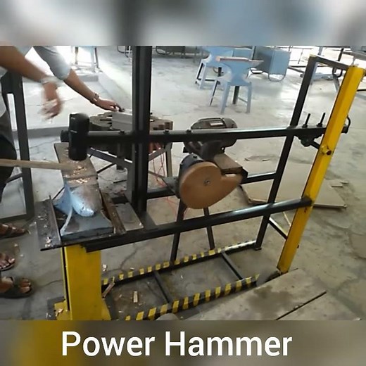 200$ Homemade power hammer!!!!