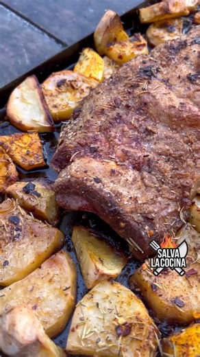 Pechito de cerdo al horno super tierno y súper fácil de hacer | salvalacocina