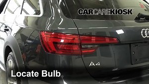 Reverse Light Replacement 2017 Audi A4 allroad Premium Plus 2.0L 4 Cyl. Turbo