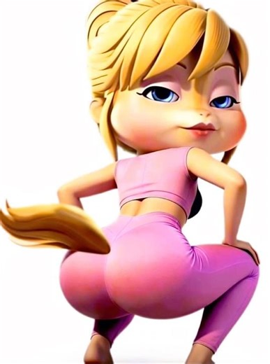 (CGI) Brittany’s Yoga Pose & Farting ~ ✨💖 #thechipettes