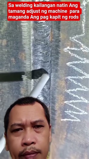 sa welding kailangan Ang tamang adjust ng machine #tipstutorials #weldingtips #constructiontips