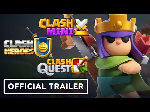 Clash Mini, Clash Heroes, and Clash Quest - Official Update Announcement Trailer