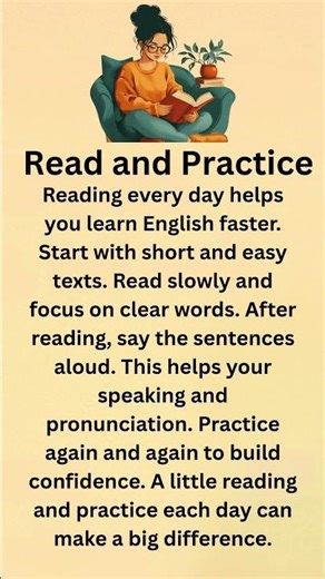 Read and Practice || Improve Your English || Learn English || A1 English Listening Practice