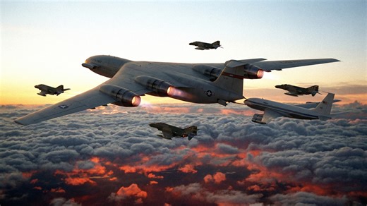 The largest aircraft ever designed by Lockheed