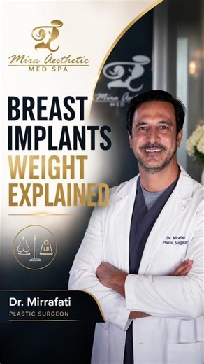 How Much Weight Do 350cc Implants Actually Add #breastaugmentation #shorts