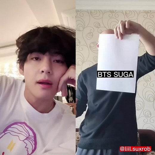 BTS SUGA Cutting Paper Challenge Revealed