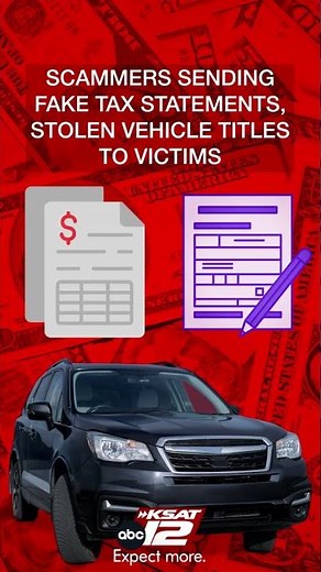 Bexar County Tax Office warns taxpayers not to fall for fraudulent property taxes, vehicle titles