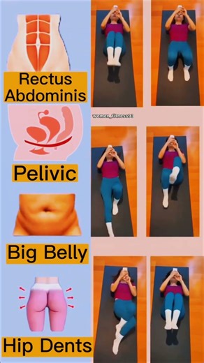 4‑Step Core Workout to Flatten Big Belly & Fix Hip Dents – Target Rectus Abdominis & Pelvic Muscles”
