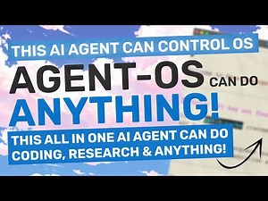Agent-OS : This AI Agent can CONTROL YOUR COMPUTER & DO ANYTHING (Generate Apps, Code, RAG, etc.)