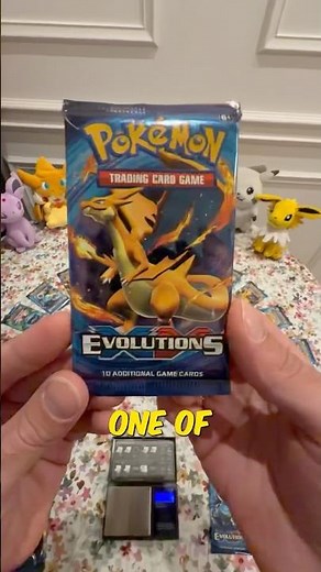 Opening my HEAVIEST XY Evolutions booster pack and getting…