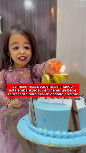 The world's smallest woman is pregnant, but having a baby is a huge challenge.