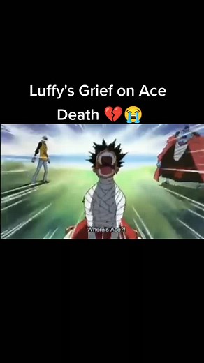 Luffy's Heartbreak Over Ace's Tragic Death