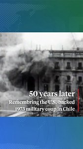 2.2K views · 119 reactions | The U.S.-backed coup in Chile, 50 years ago today, continues to cast a shadow over the country. Renowned author Ariel Dorfman served as cultural adviser to socialist President Salvador Allende before his overthrow by General Augusto Pinochet in 1973. He reflects on the anniversary and the role of U.S. officials, including Henry Kissinger, in fomenting the coup. | Democracy Now! | Facebook