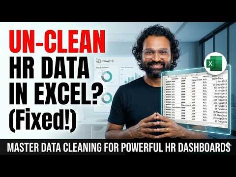 Data Preparation and Cleaning for HR Dashboard