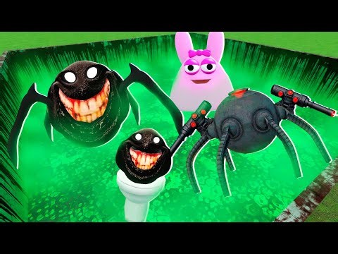 ☢️GET OUT OF THE TOXIC PIT POU BOU FROM BOU'S REVENGE ALL OMNIDROID v15 In Garrys mod