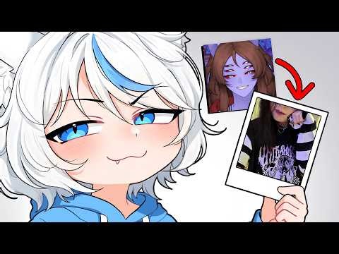 VAZANDO O ROSTO DE TODOS VTUBERS BR ft. MikuBean