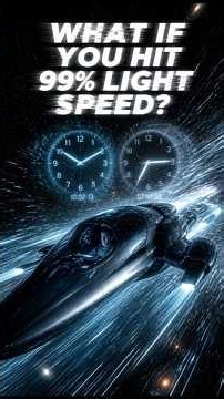 NASA already proved time moves slower the faster you go. ⏱️🚀 #WhatIf #TimeDilation #SpaceFacts