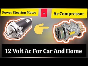 Revolutionize Your Ride: DIY 12V Compressor Car AC + Solar-Powered Cooling System!