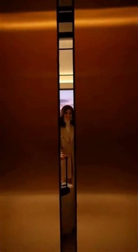 hotel of the future with an elevator that takes you straight to your room 🤯