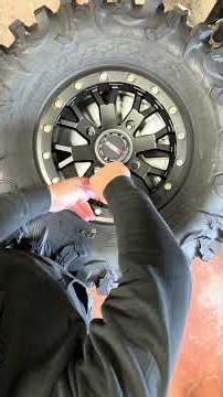 ATV bead-lock wheel mounting instructional video.