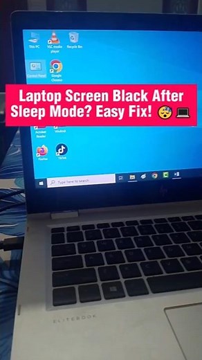 Laptop Screen Black After Sleep Mode? Easy Fix! 😴💻