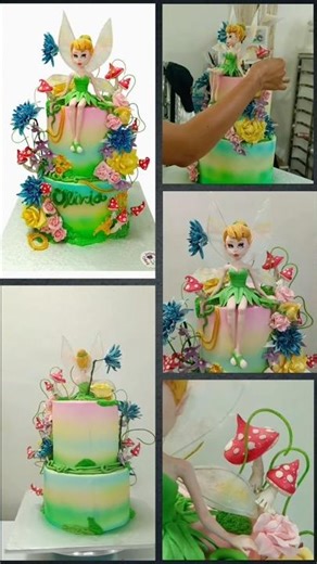 tinkerbell cake #SanjisArtististicDelight