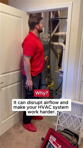 Your HVAC works best when it can breathe. 🍂