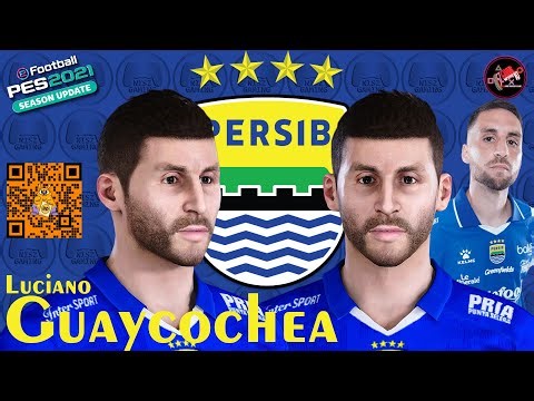 Create Face Luciano Guaycochea 🇦🇷 PERSIB Bandung | PES 2021 Face Build