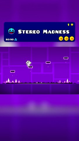 Back on Track Gameplay #geometrydash #Deadlocked #shorts