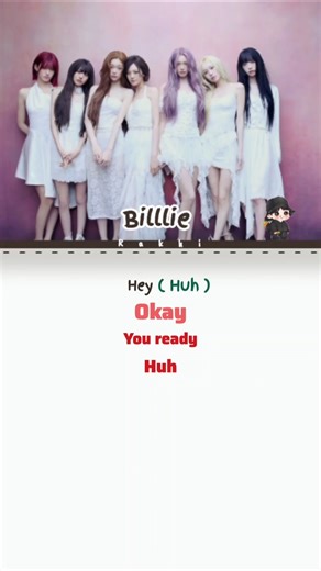 Billlie " Zap " #songlyrics #kpop #lyrics #shorts