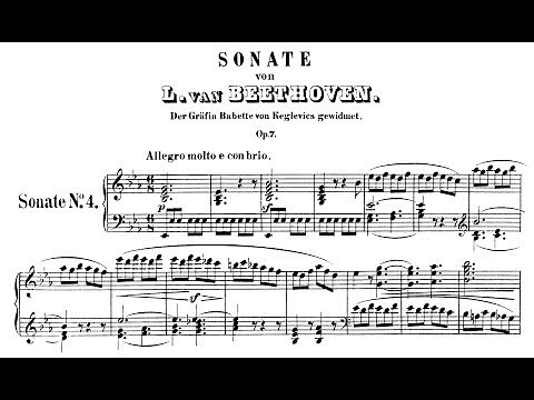 Beethoven: Sonata No.4 in Eb Major, Op.7 (Korstick, Lewis)