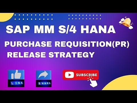 PR Release strategy in SAP MM S4 HANA