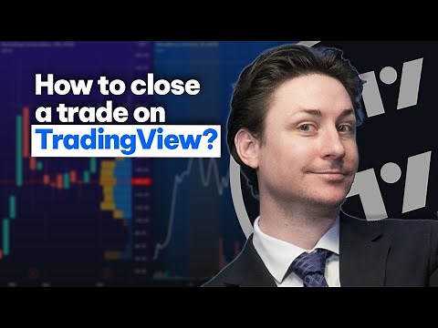 How to close a trade on TradingView?