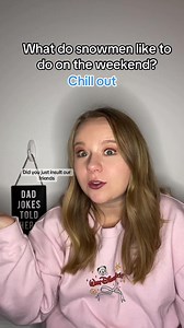 What do snowmen like to do on the weekend? #KayleesDailyJoke | Kaylee Bowers