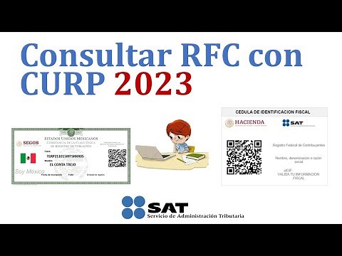 Como Saber mi RFC Si Ya Estoy Registrado Consulta Con CURP 2023