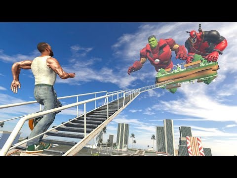 Franklin Found Secret Hulk Stairway to Heaven || Indian Bike Driving 3D 🤯
