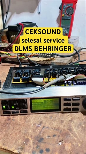 CEKSOUND DLMS BEHRINGER SETELAH SERVICE
