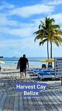 Harvest Caye Belize. Norwegian's Private Island. #ncl #harvestcaye