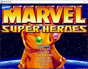 Marvel Super Heroes [MUGEN PLAYER]