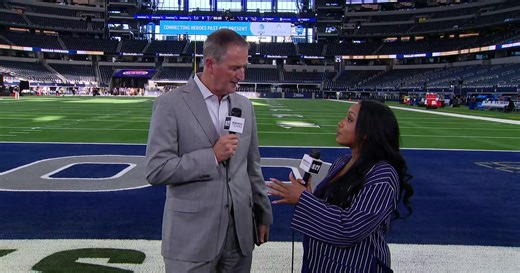 The Dallas Cowboys take on the Arizona Cardinals during Monday Night Football at AT&T Stadium