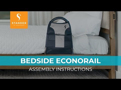 Stander Bedside Econorail Assembly Instructions