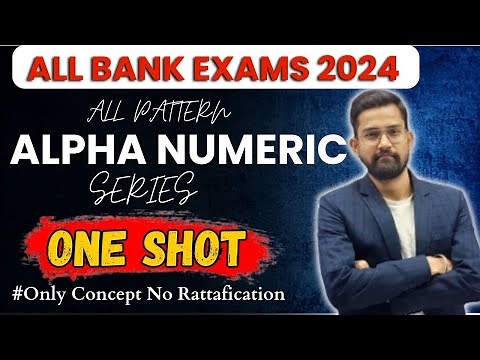 Complete Alphanumeric Series in One Shot | Alphanumeric Series Reasoning Tricks By Sanjay Sir