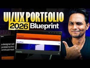 How I’d Build A JOB-READY UI/UX Portfolio In 2026 | Full Interactive Tutorial