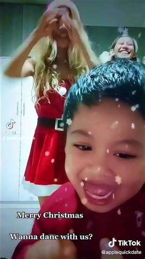 My niese Noodee and her son Garfield we are ready for #xmaspresents from you 🥰