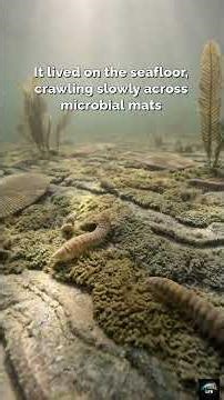 Spriggina: One of Earth’s Oldest Creatures Ever 🧪 #Precambrian #Ediacaran #Spriggina #Shorts